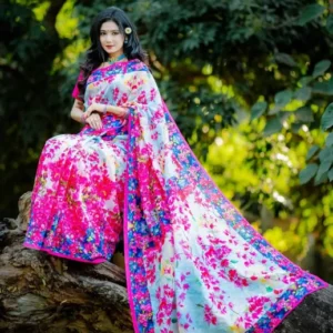 Baganbilas Saree