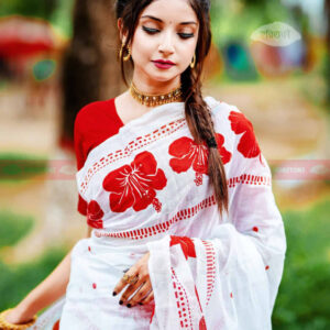 Roktojoba Cotton Saree